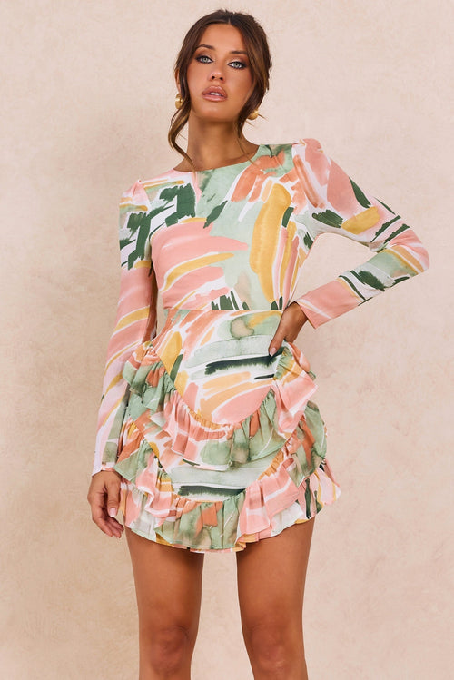 Picaso Dress - Green