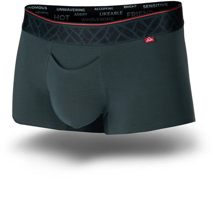 Pinatubo Seamless Trunk in Soapstone Green - Front