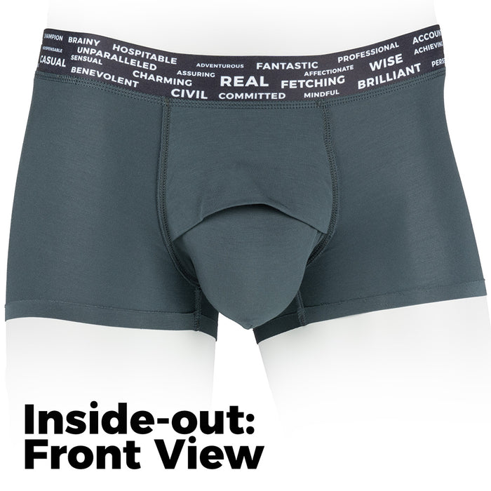 Pinatubo Trunk inside-out showing front view