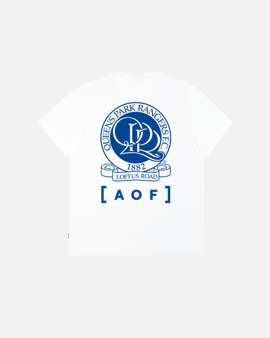 ART OF x QPR 1982 Logo Tee | White Graphic Football T-shirt