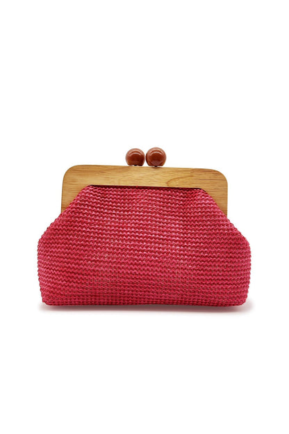 Quentin Clutch Bag - Hot Pink