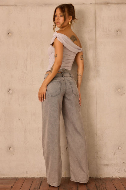 Real Deal Mesh Top - Grey