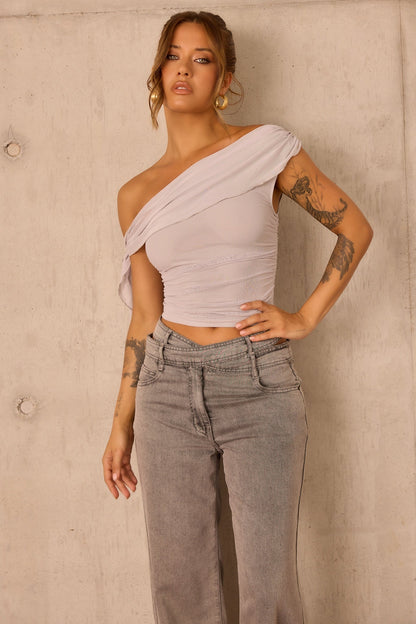 Real Deal Mesh Top - Grey