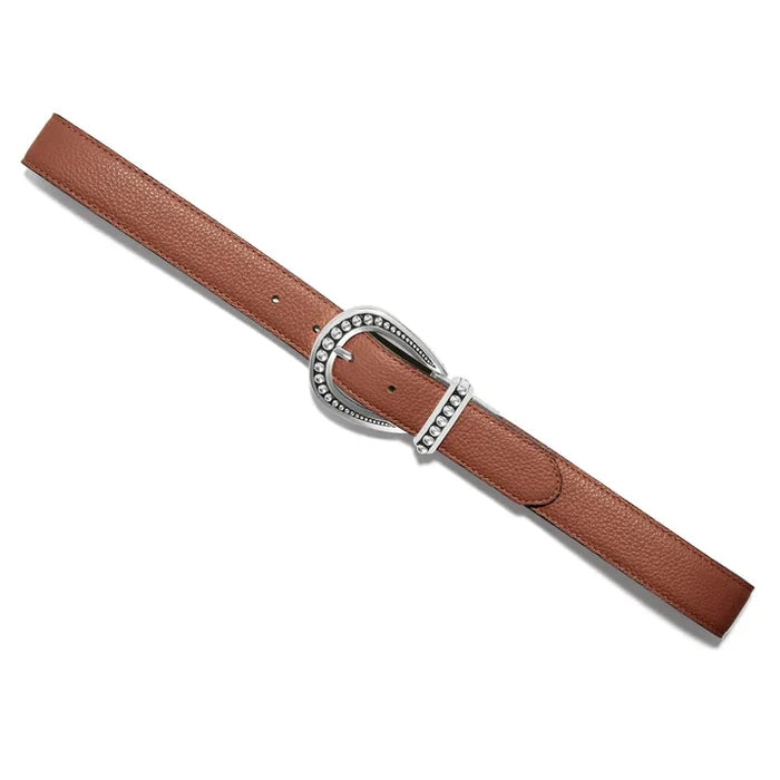 Really Tough Ladies Brown & Black Reversible Leather Belt B4059U