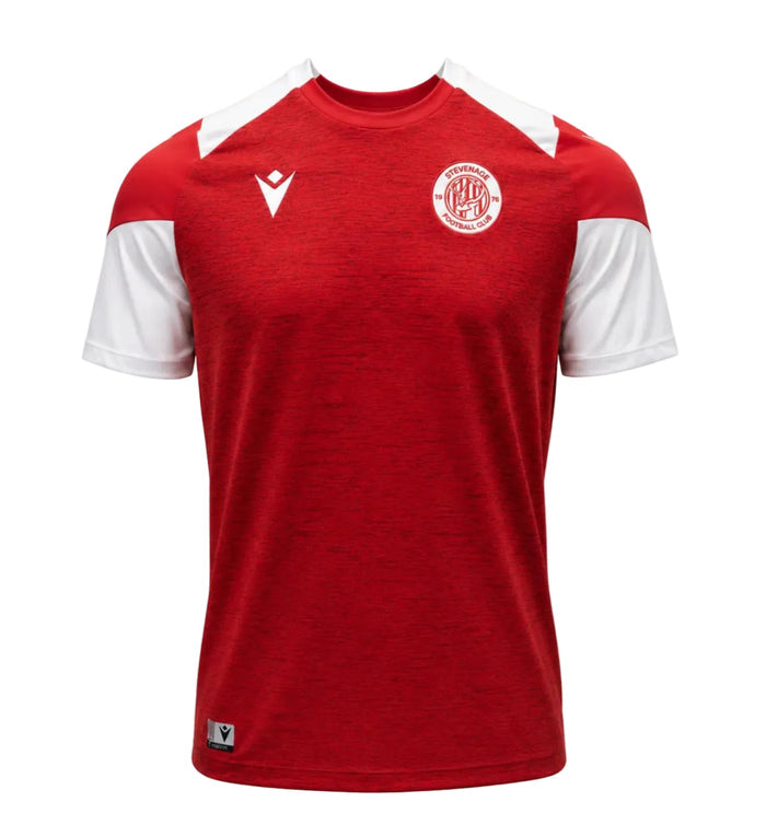 Red & White Training T-Shirt