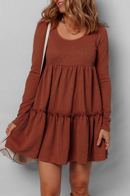 Ribbed Mini Dress