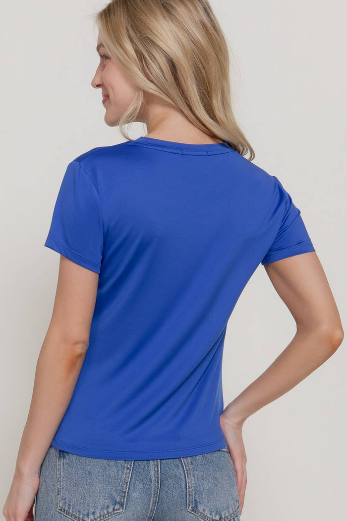 Round Neck Knit Top
