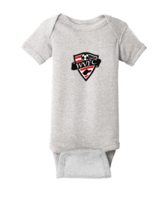 RS4400 -Rabbit Skins™ Infant Short Sleeve Baby Rib Bodysuit-WVFC