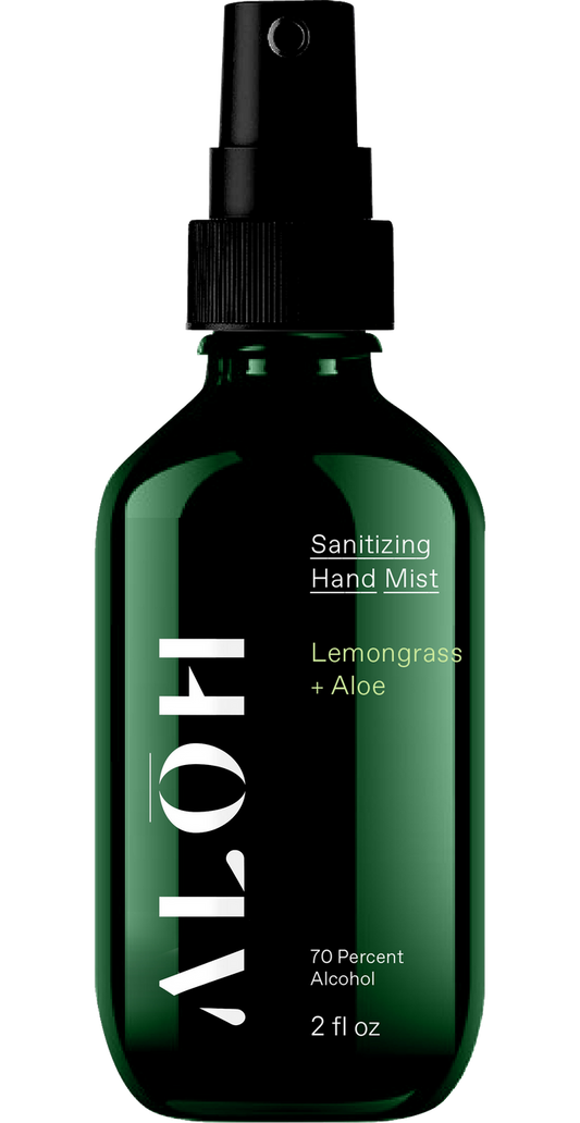 Sanitizing Hand Mist Lemongrass + Aloe