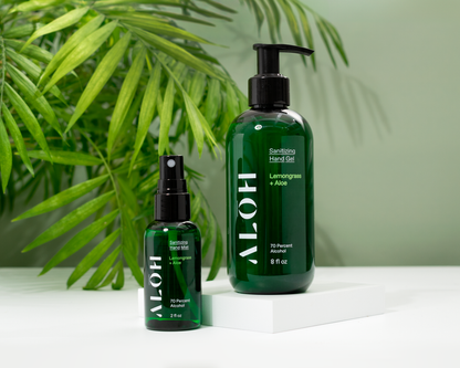 Sanitizing Hand Mist Lemongrass + Aloe