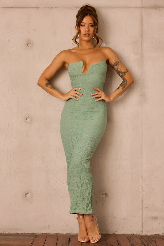 Saya Midi Dress - Sage