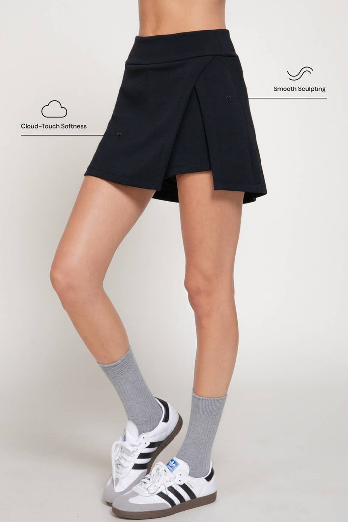 Skort with Front Slit