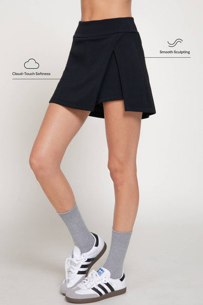 Skort with Front Slit