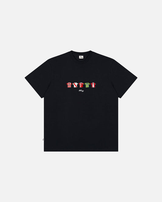 ART OF x Southampton Classics Tee | Black Graphic Football T-shirt