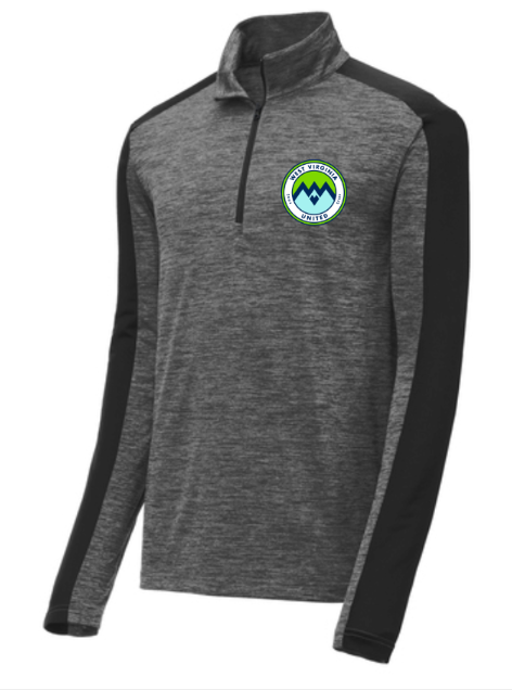 ST397_Sport-Tek® PosiCharge® Electric Heather Colorblock 1/4-Zip Pullover-Adult-USLA
