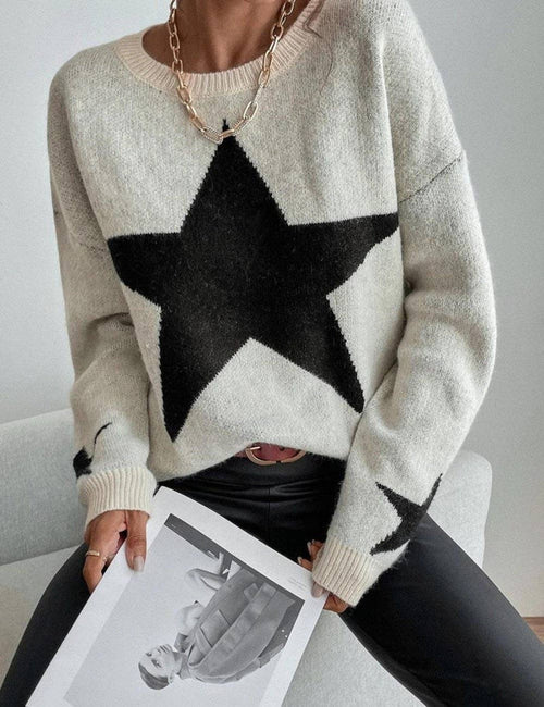 Star Pullover Sweater