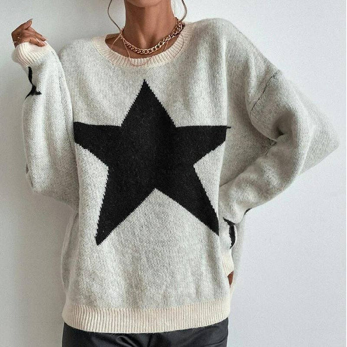 Star Pullover Sweater