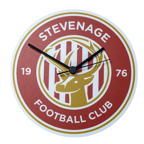 Stevenage FC Clock