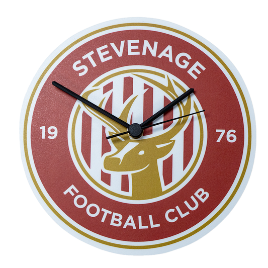 Stevenage FC Clock