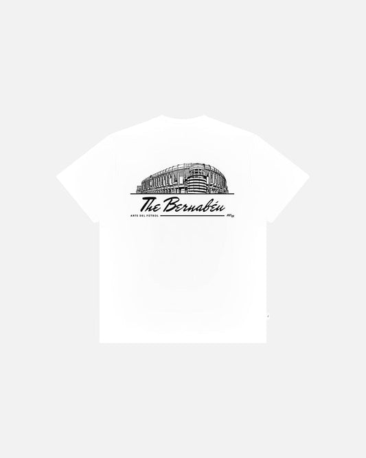 ART OF The Bernabéu Tee | RMCF White Graphic Football T-shirt