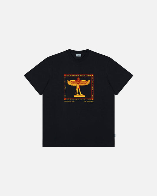 ART OF The Egyptian King Tee | LFC Black Graphic Football T-shirt