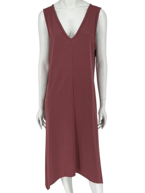 Three Eighty Two Sleeveless V-Neck Midi Dress – Size M