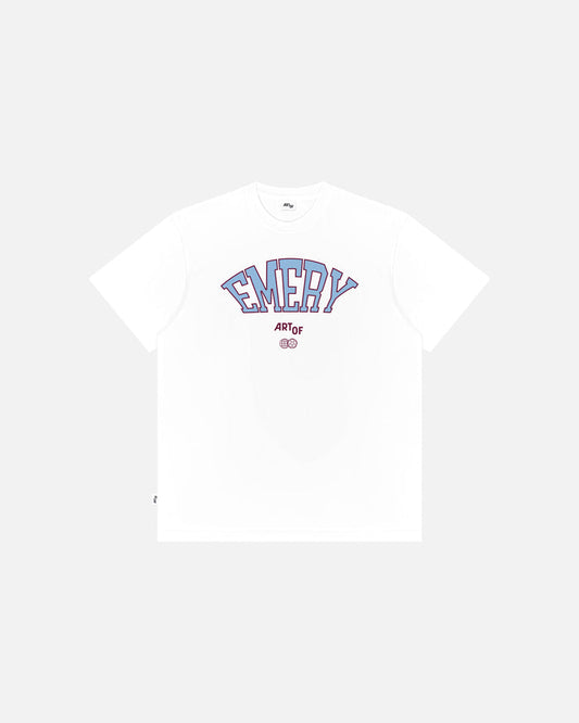 ART OF Villa University of Emery Tee | AVFC White Football T-shirt