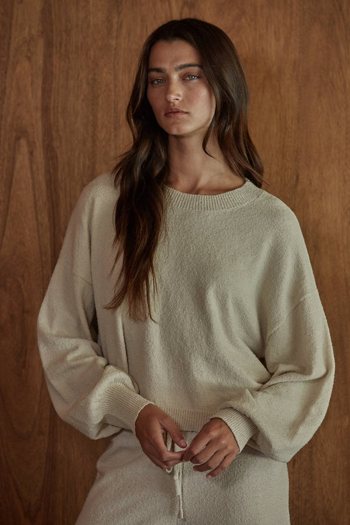 W1634T2 | Knit Sweater Long Sleeve Pullover