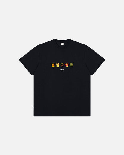 ART OF x Watford Classics Tee | WFC Black Graphic Football T-shirt