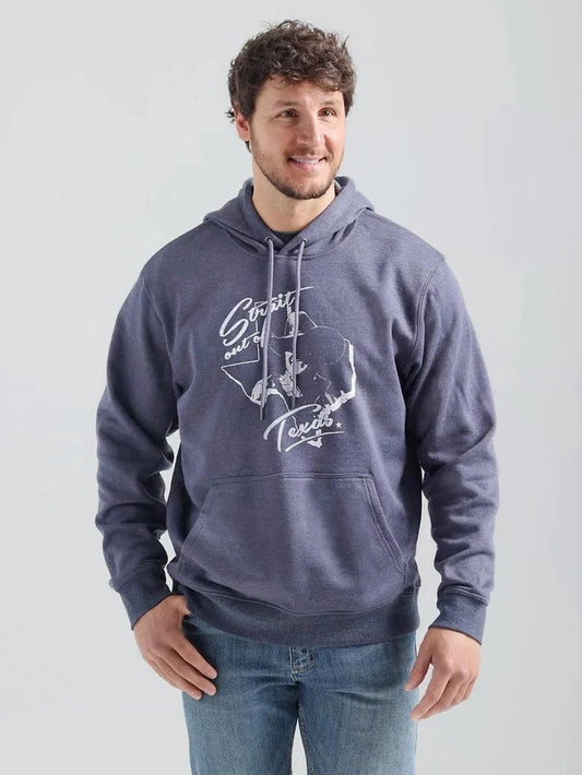 Wrangler George Strait Navy Hoodie 112319021-Painted Cowgirl Western Store