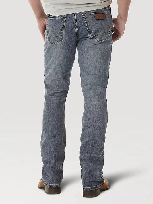 Wrangler Men’s Retro® Greeley Slim Fit Bootcut Jean 77MWZGL-Painted Cowgirl Western Store
