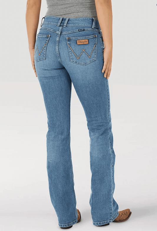 Wrangler Retro Women's Mae Lilibeth Mid Rise Bootcut Jean 112317228